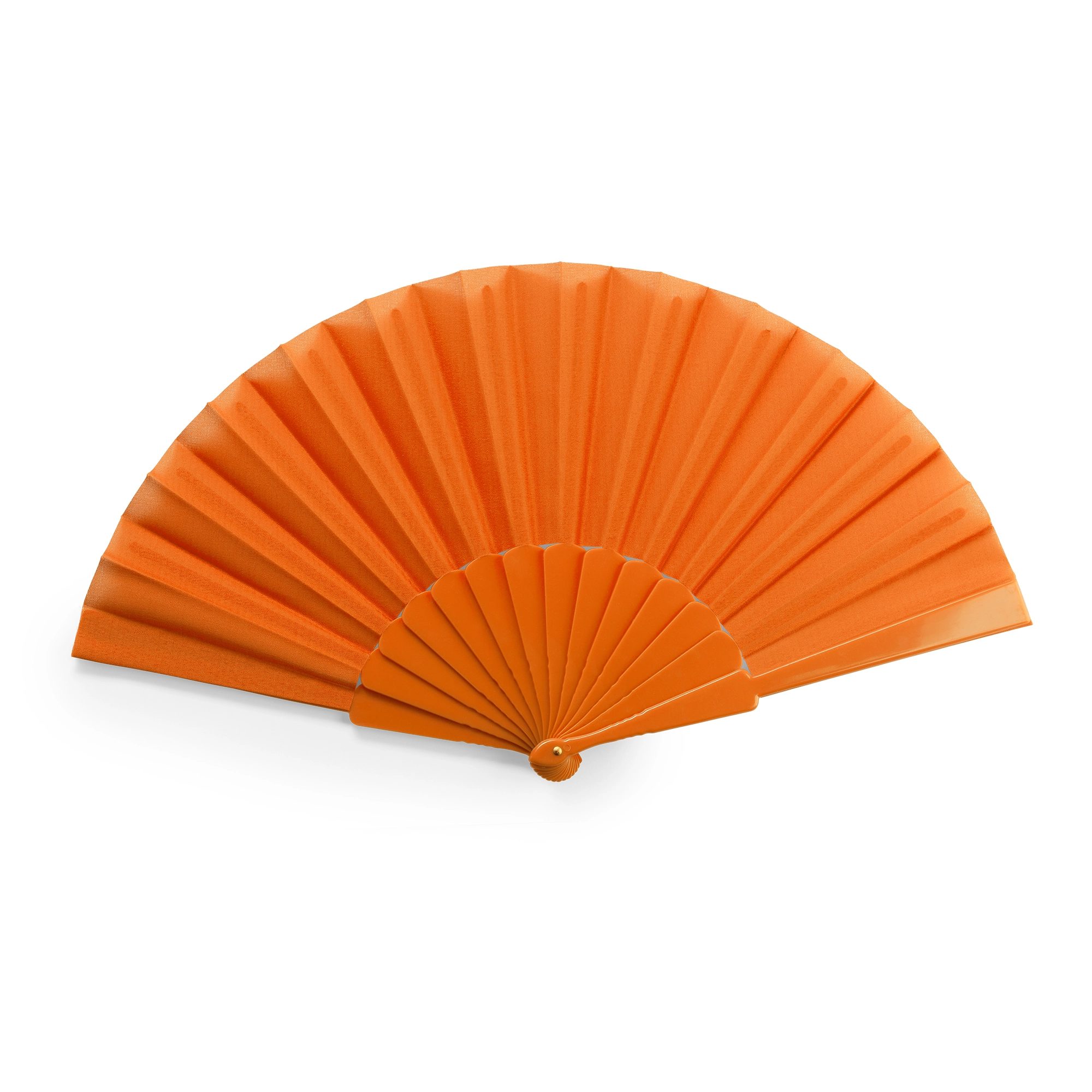 Immagine 6027 Wedding - Ventaglio Con Stecche In Plastica E Tessuto In Poliestere