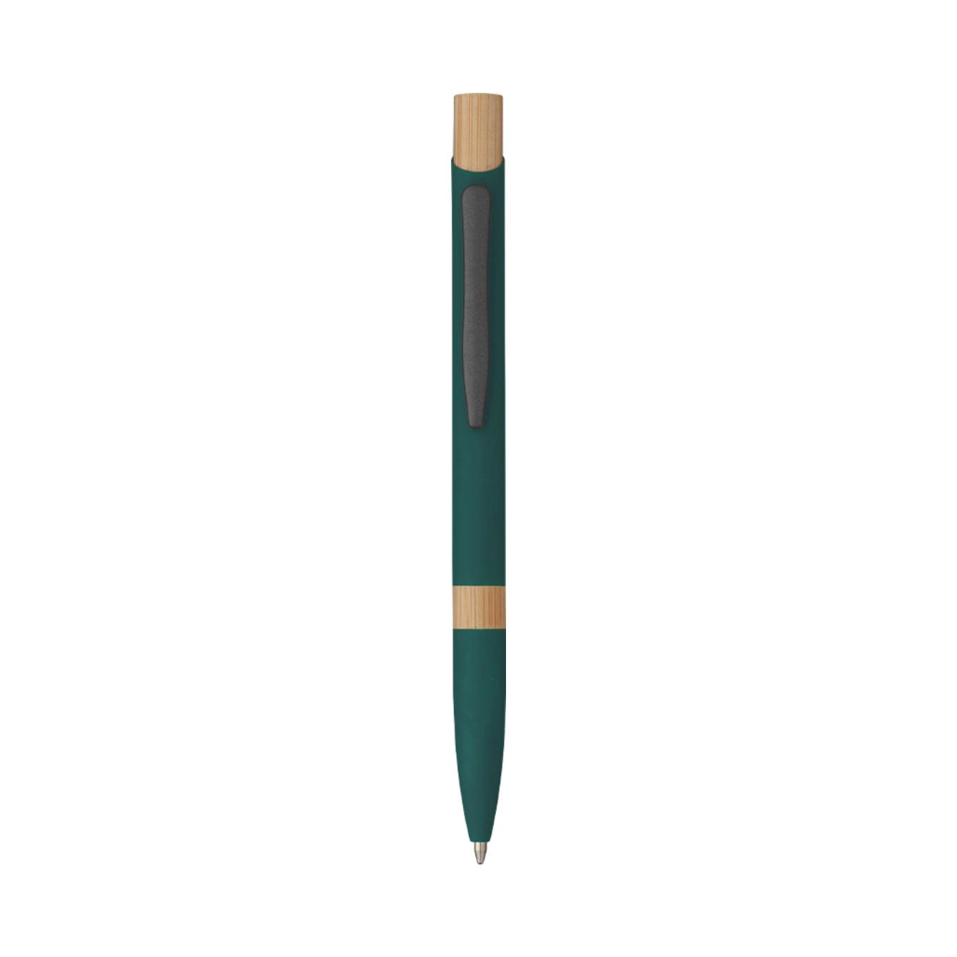 Immagine 5699 Elia - Penna Sfera Soft Touch In Alluminio E Bamboo