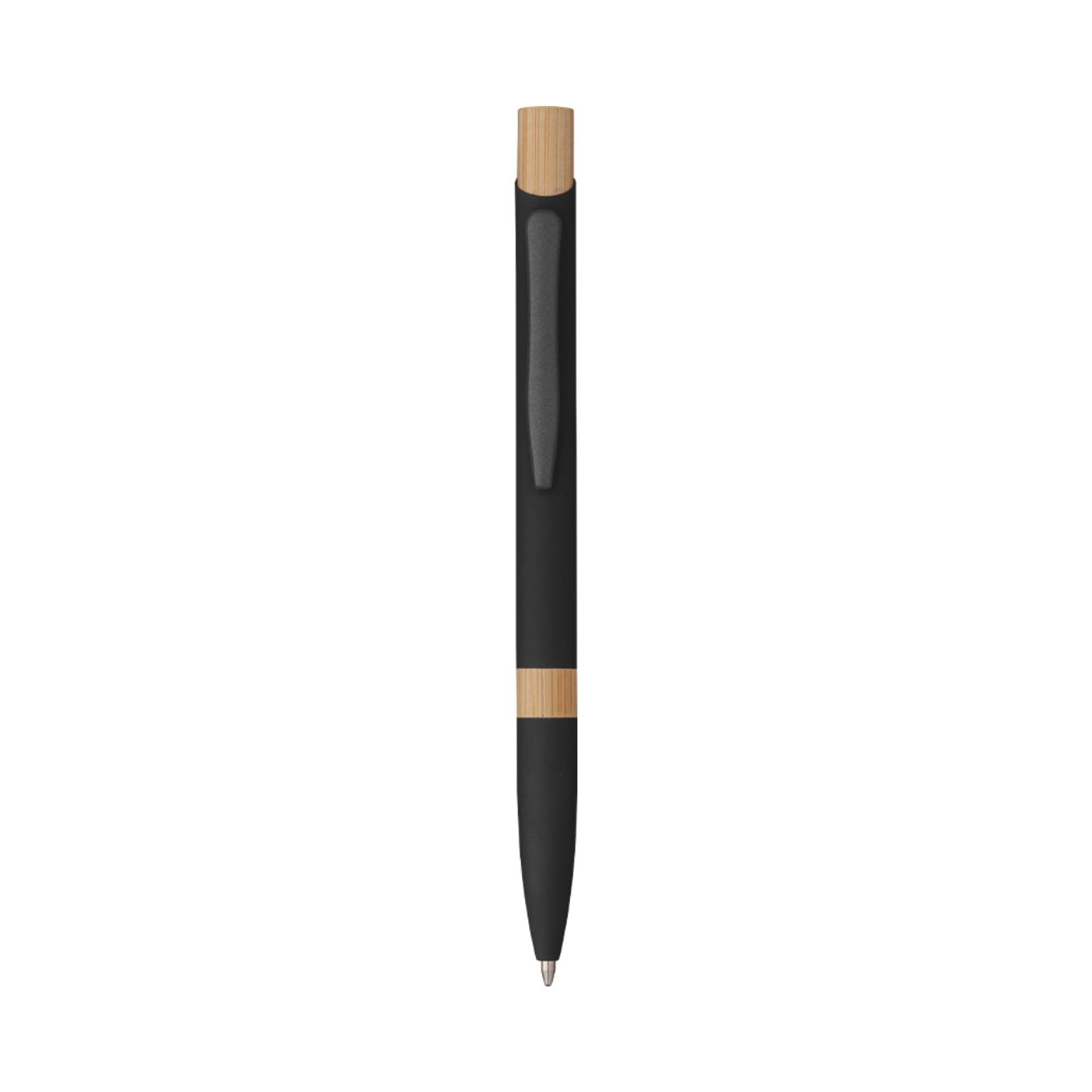 Immagine 5699 Elia - Penna Sfera Soft Touch In Alluminio E Bamboo
