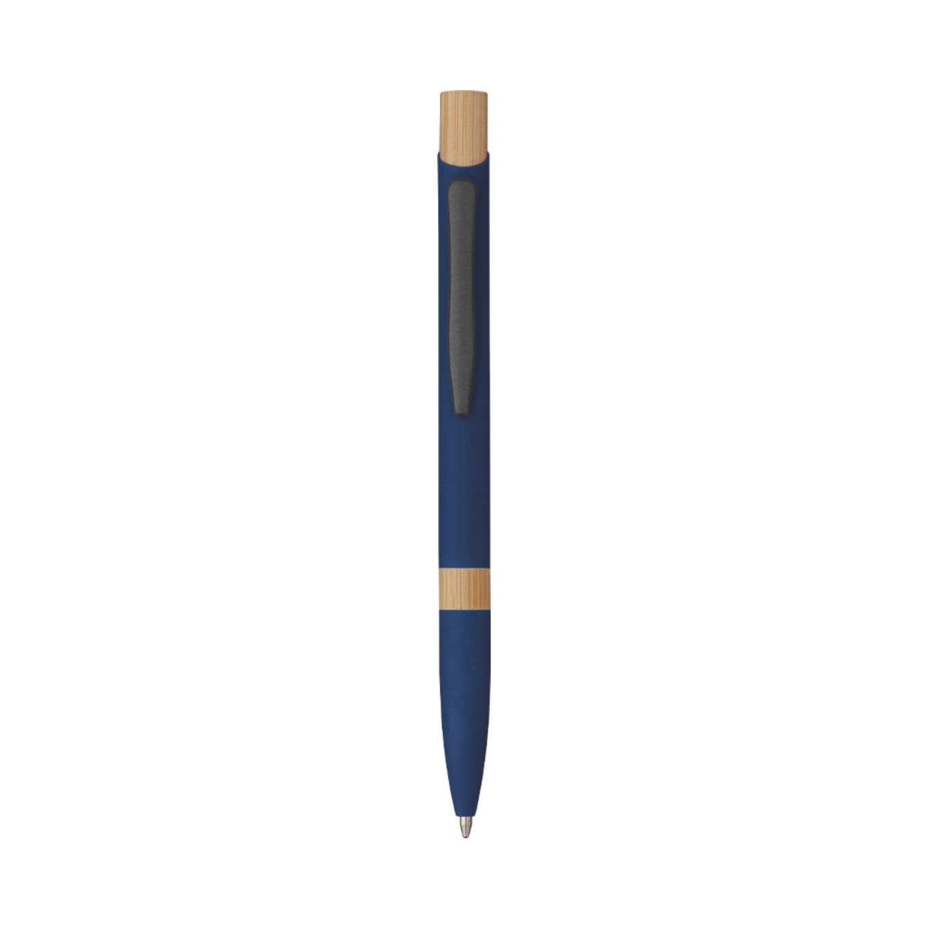 Immagine 5699 Elia - Penna Sfera Soft Touch In Alluminio E Bamboo