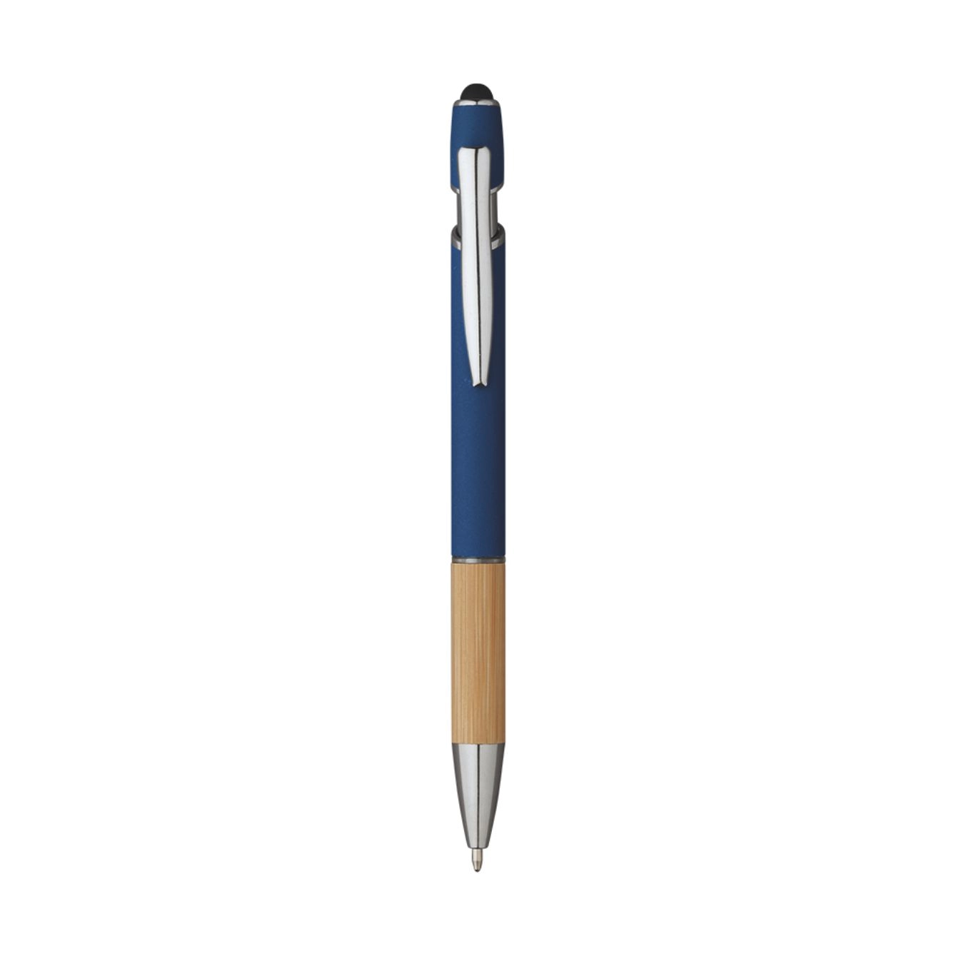 Immagine 5698 Iris - Penna Sfera Soft Touch In Alluminio E Bamboo