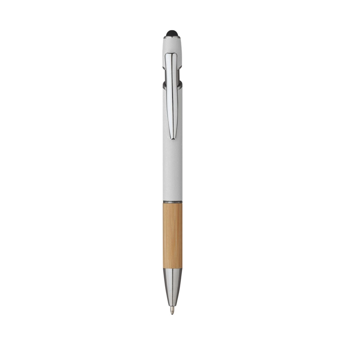 Immagine 5698 Iris - Penna Sfera Soft Touch In Alluminio E Bamboo