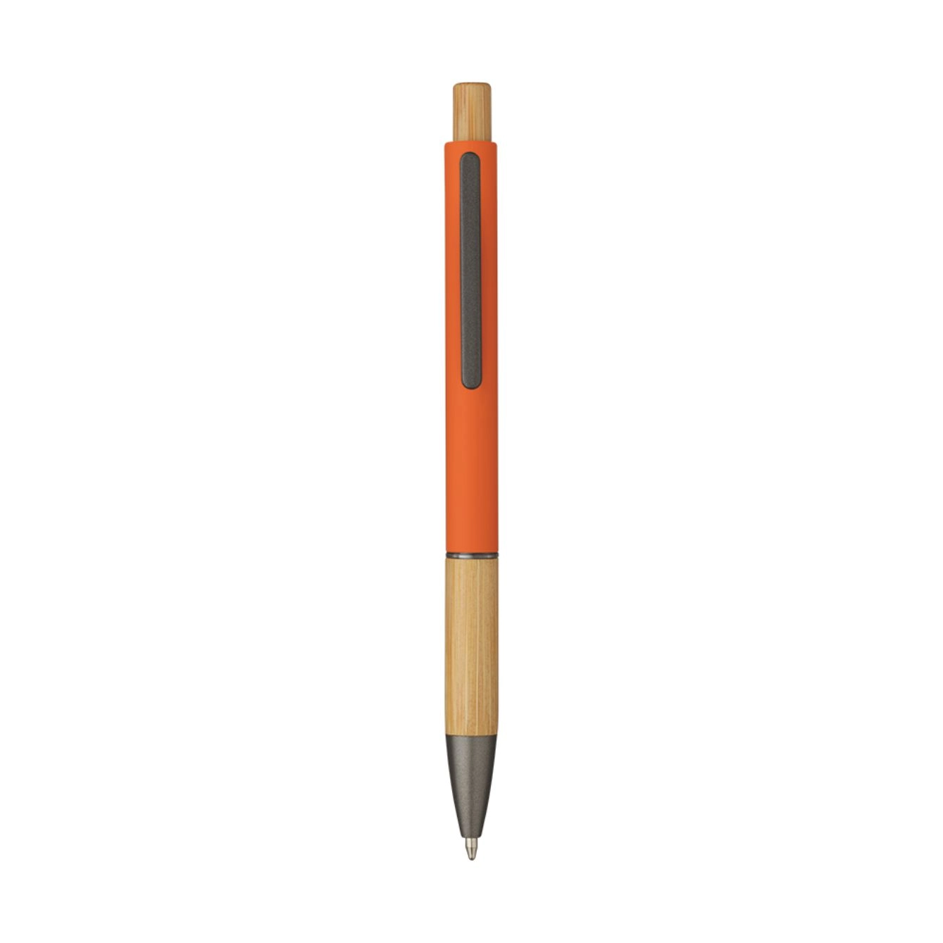 Immagine 5695 Eloisa - Penna Sfera Soft Touch In Alluminio E Bamboo