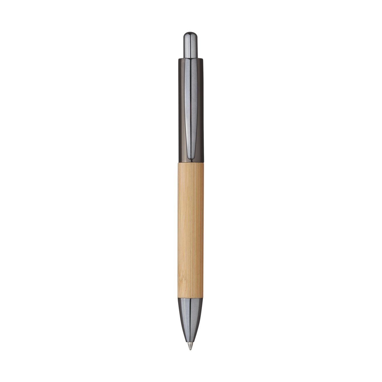 Immagine 5648 Henry - Penna Sfera In Bamboo E Metallo In Astuccio
