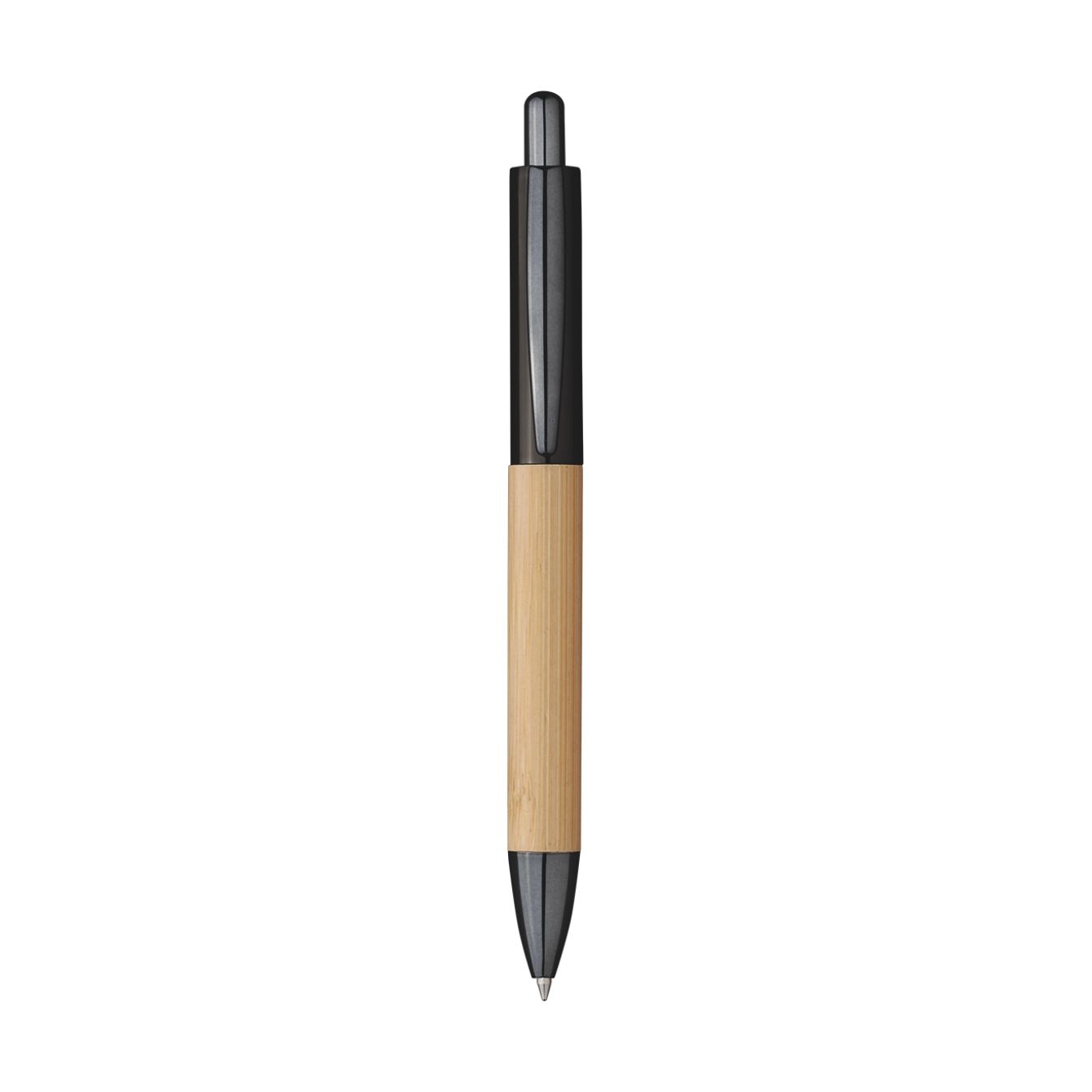 Immagine 5648 Henry - Penna Sfera In Bamboo E Metallo In Astuccio