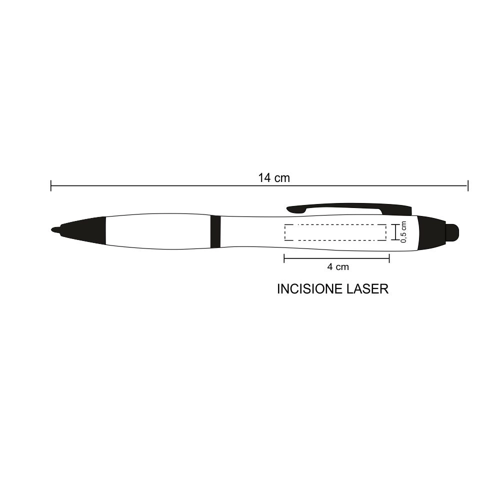 Immagine 5622 Neon - Penna Sfera Touch Con Led