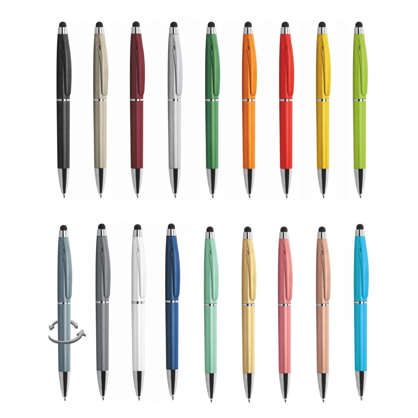Immagine 5288 Tiche - Penna Sfera In Plastica Touch