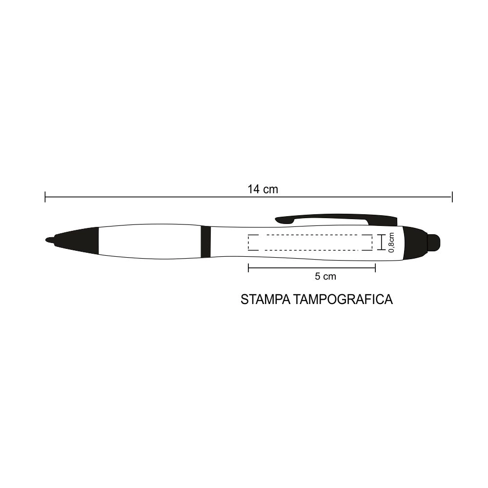 Immagine 5266 Rush - Penna Sfera Touch