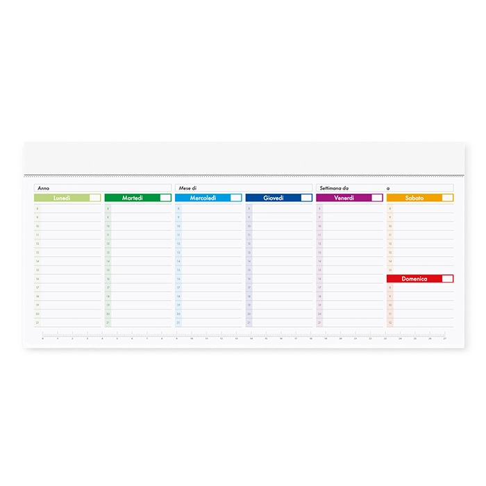 Immagine SLIM PLANNING MULTICOLOR