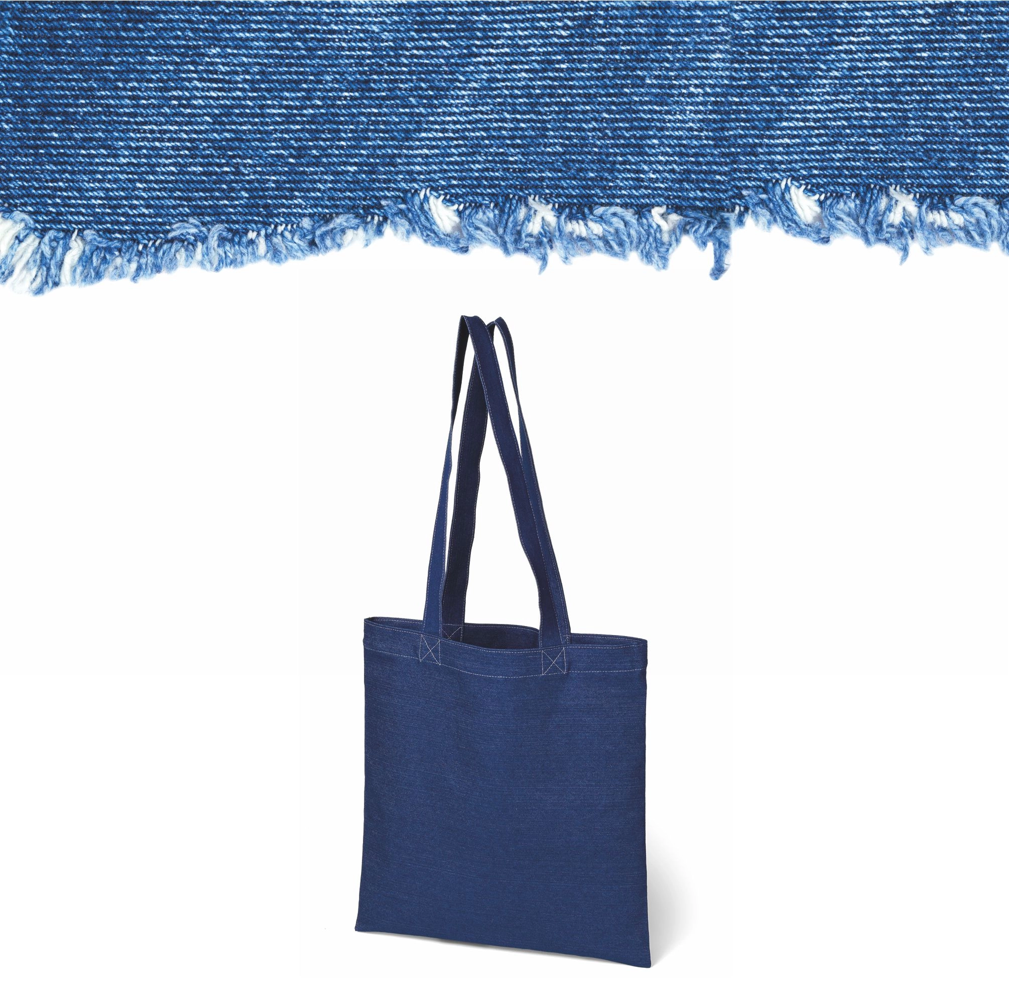 Immagine 2887 Geltrude - Borsa Denim Dimensione: cm 38x42