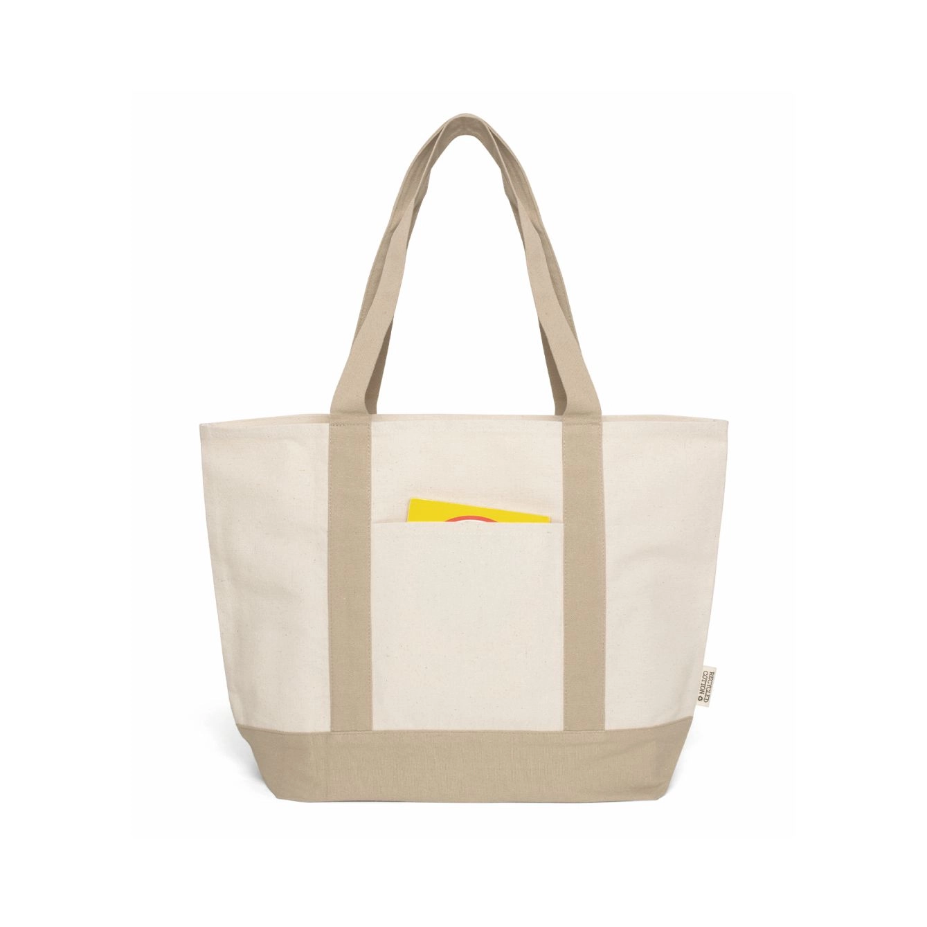 Immagine 2845 Agatea - Borsa In Cotone Riciclato Dimensioni: cm 36x52x16