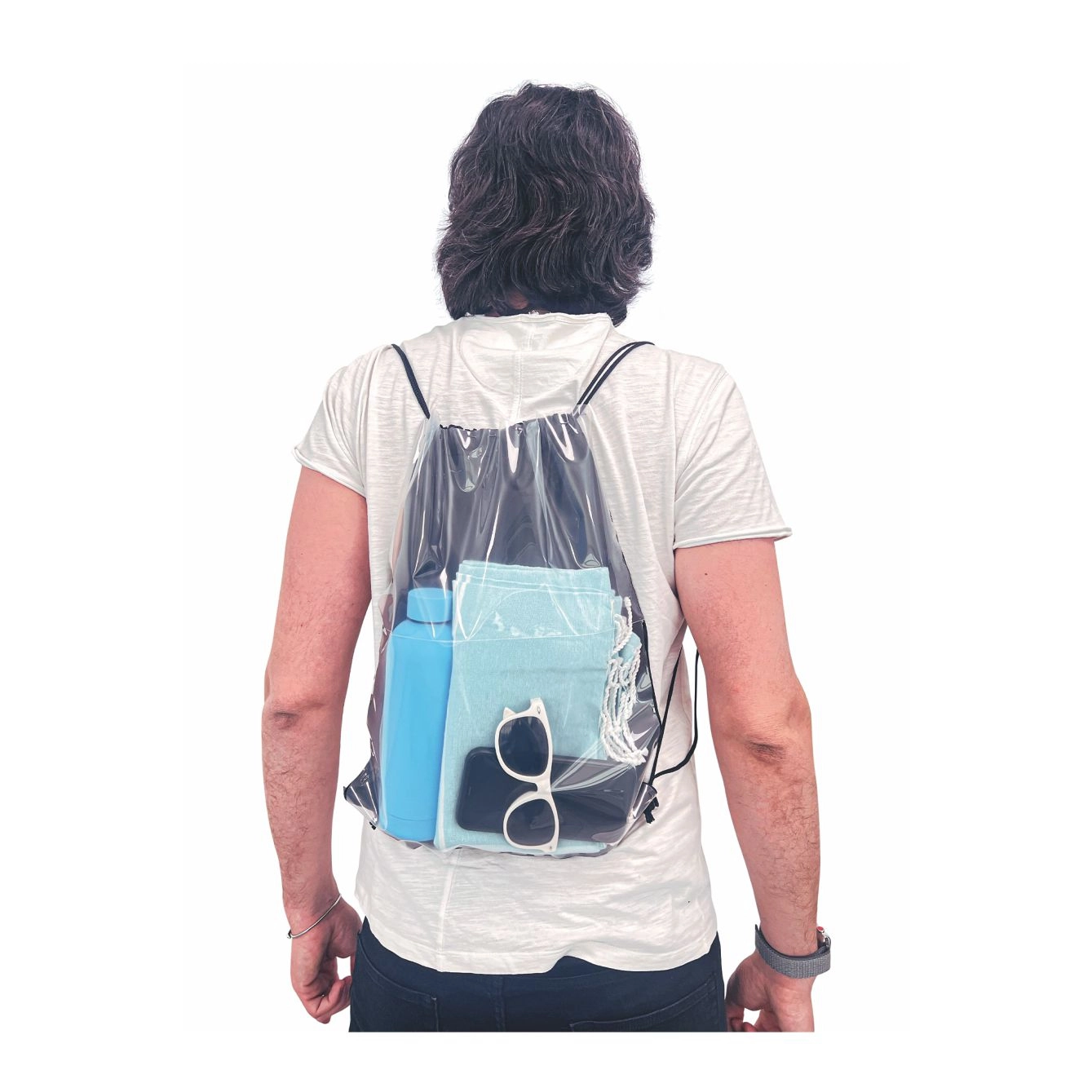 Immagine 2670 Gael - Sacca Trasparente In PVC
