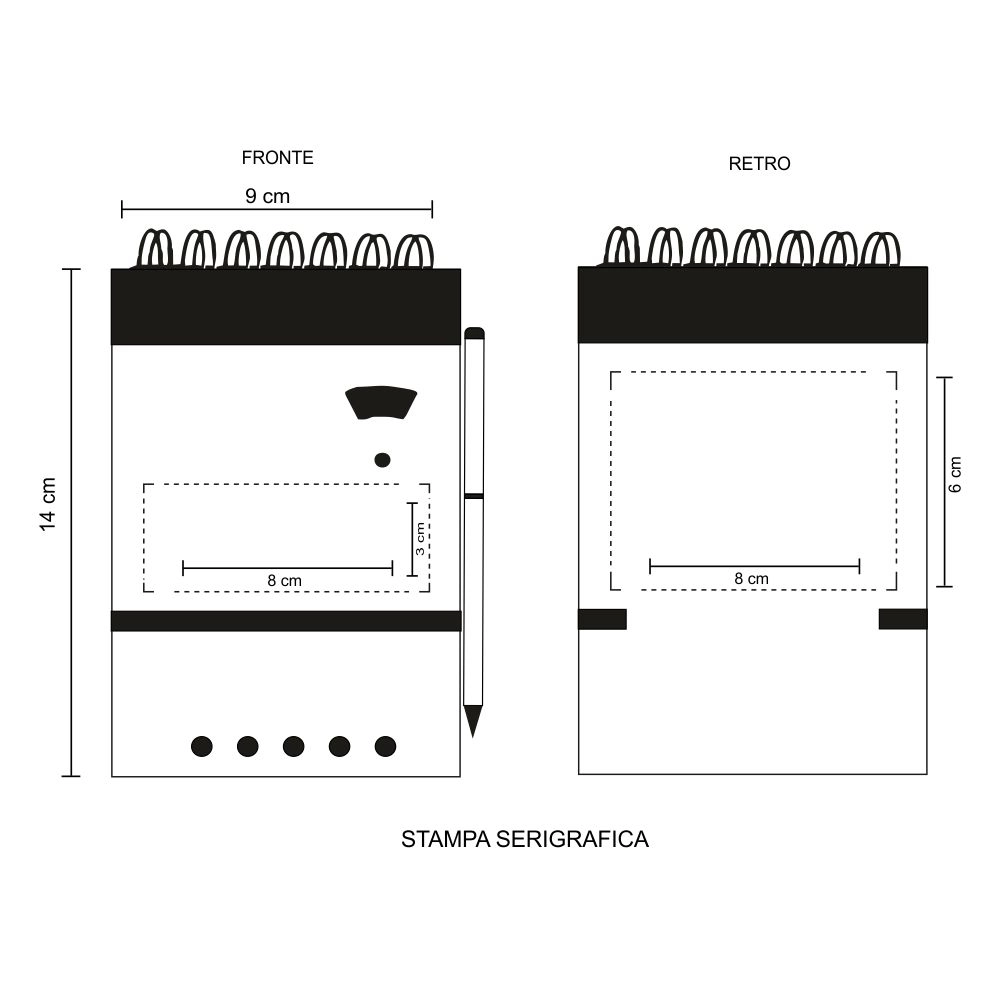 Immagine 2097 Mira - Block Notes Eco Paper