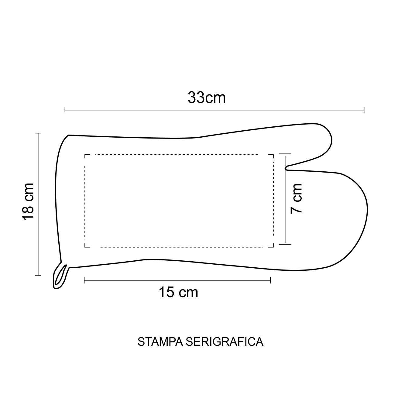 Immagine 1016 Giove - Guanto Da Cucina