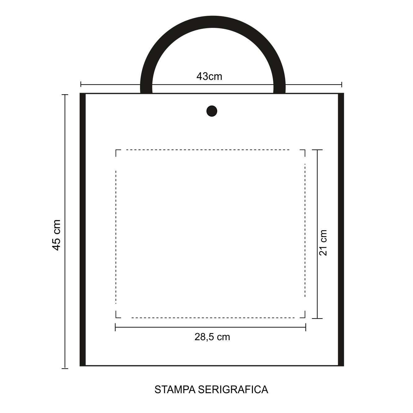 Immagine 0971 Scila - Borsa Shopping Dimensioni cm 43x45x24