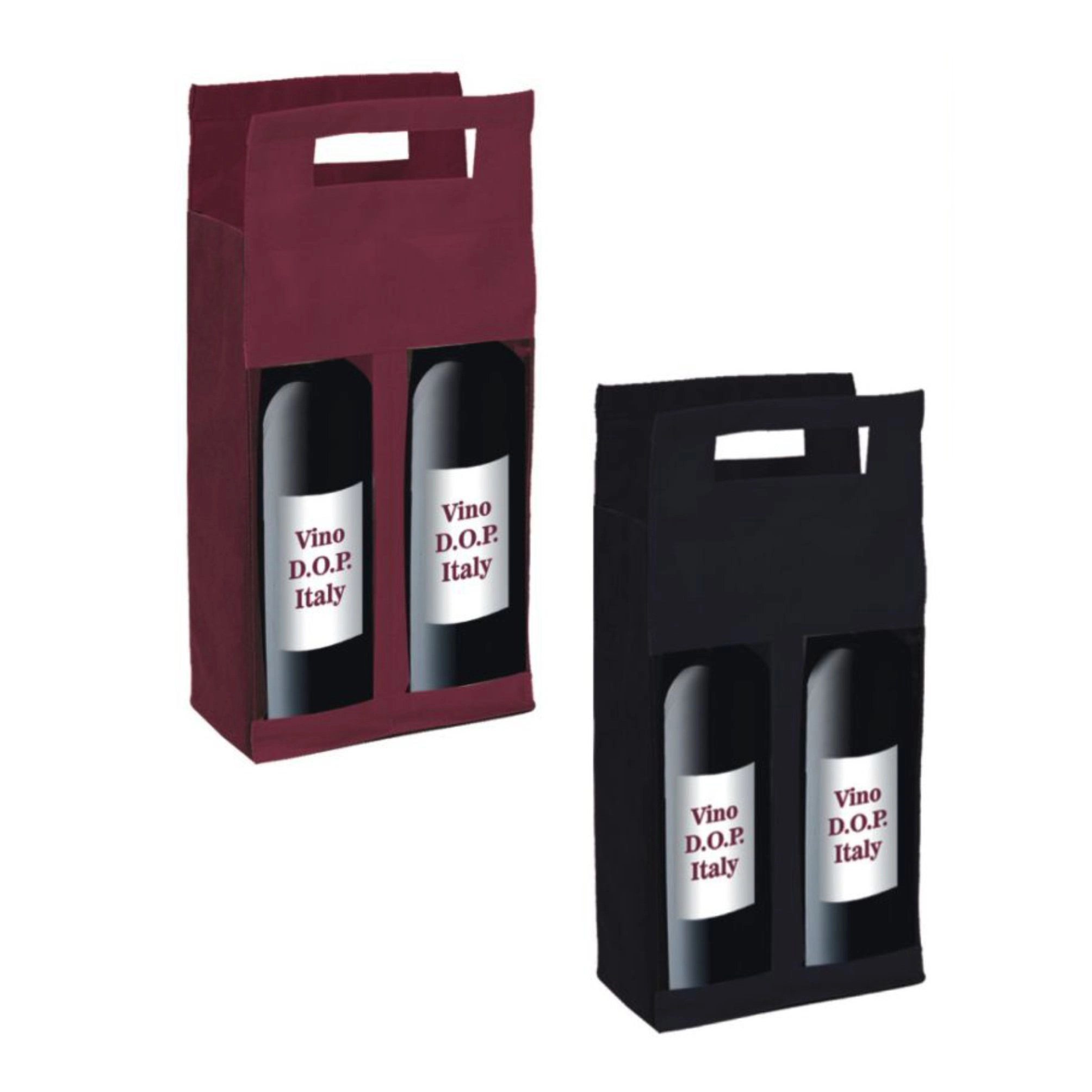 Immagine 0958 Blood - Borsa Porta Vino Dimensioni cm. 16,5x9x35 