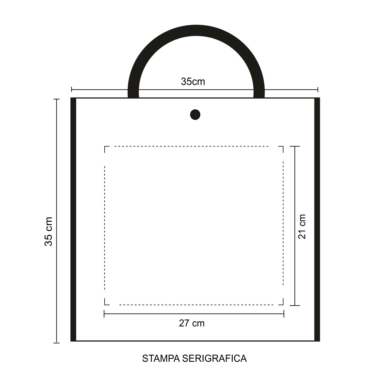 Immagine 0950 Isotta - Borsa Shopping Dimensioni cm 35x35x22
