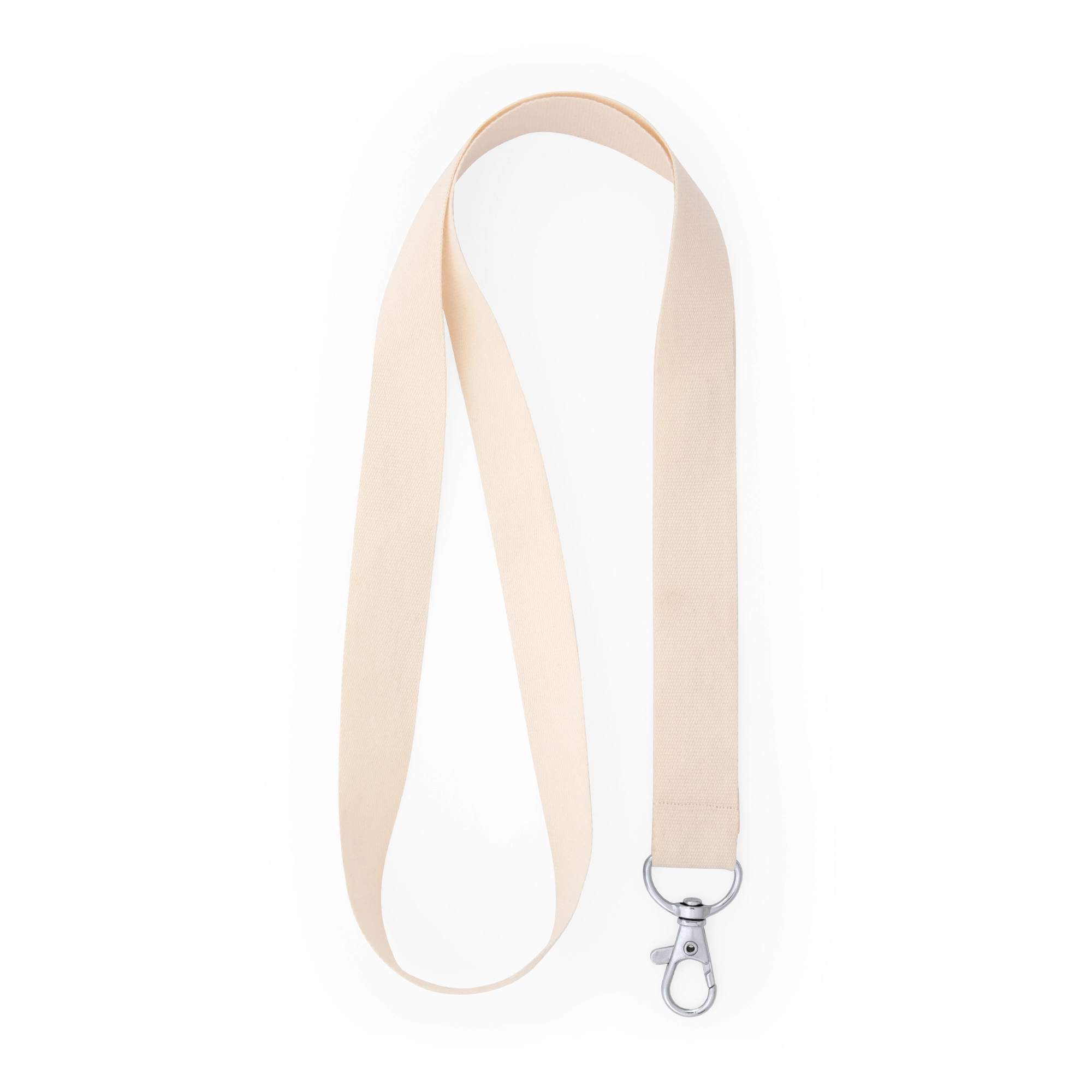 Immagine 0809 Eco met - Lanyard In Cotone Con Moschettone