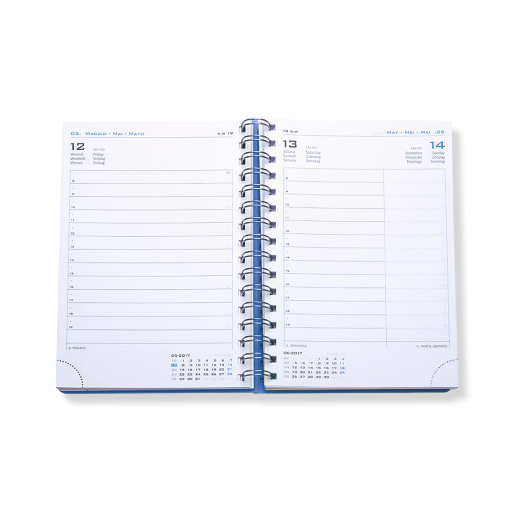 Immagine 0284 - AGENDA GIORNALIERA POLIPROPILENE CM 15X21
