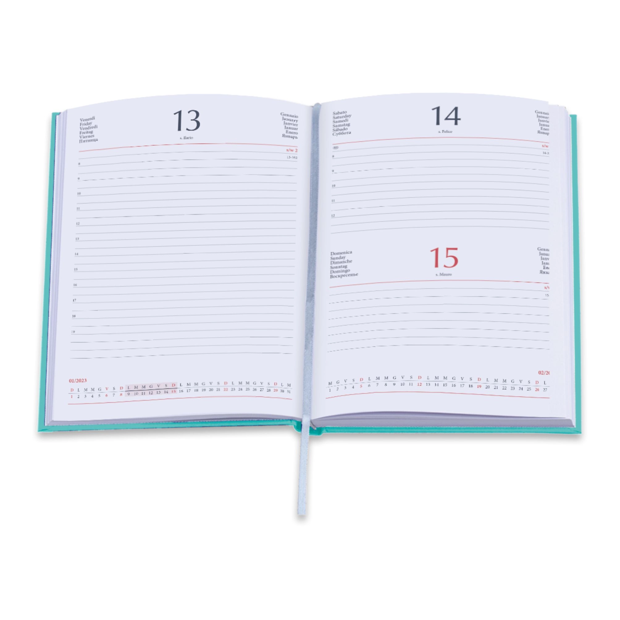 Immagine 0187 - AGENDA GIORNALIERA MATRA CM15X21