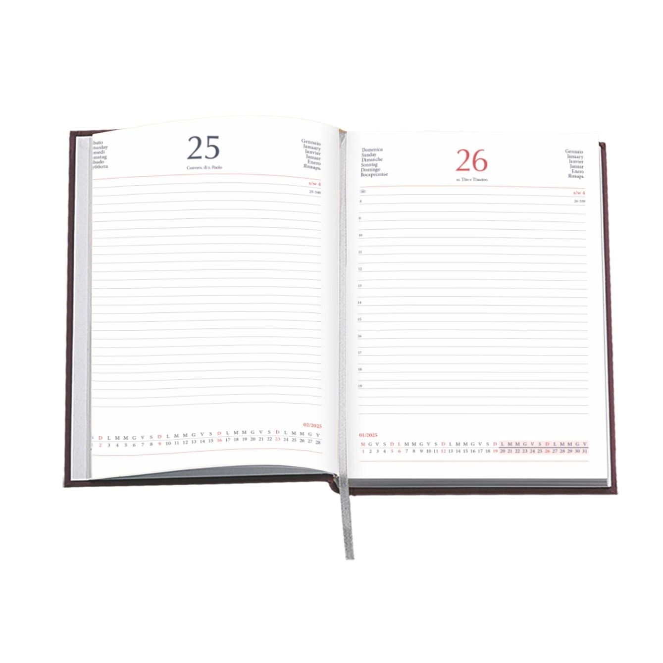 Immagine 0180 - AGENDA GIORNALIERA MATRA CM 15X21