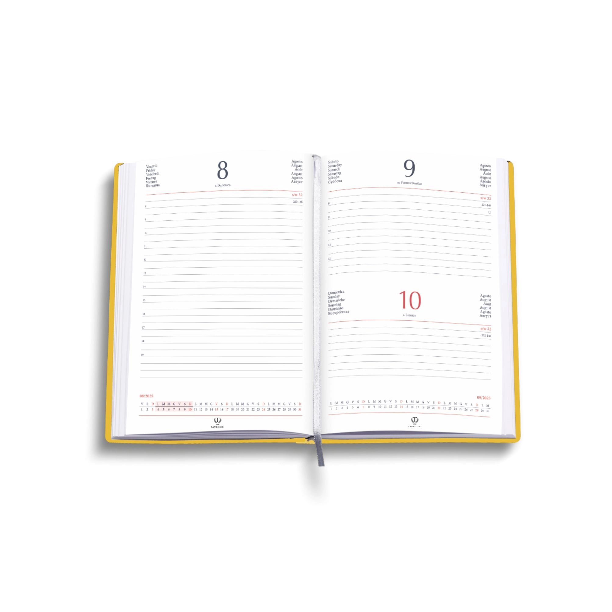 Immagine 0164 Agenda Giornaliera 11x17 Tavecchi