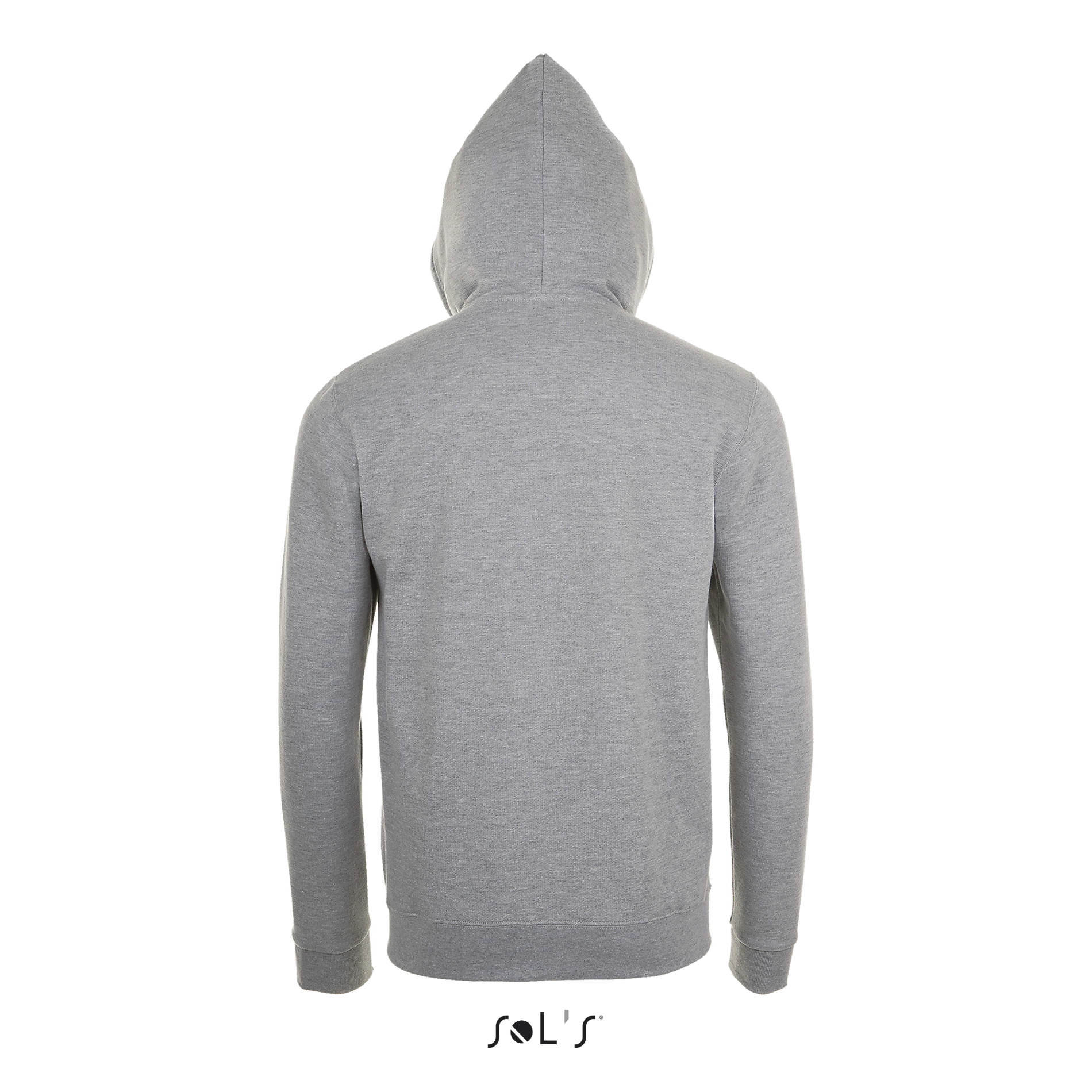 Immagine felpa cappuccio e zip unisex SOL'S STONE | 50% cot+ 50% pol | 260gr personalizzata con stampa o ricamo