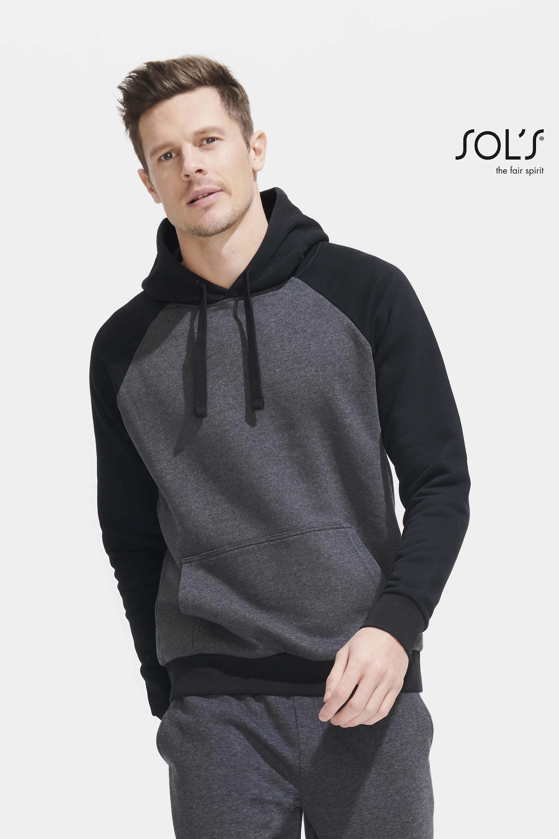 Immagine Felpa Bicolore unisex SEATTLE