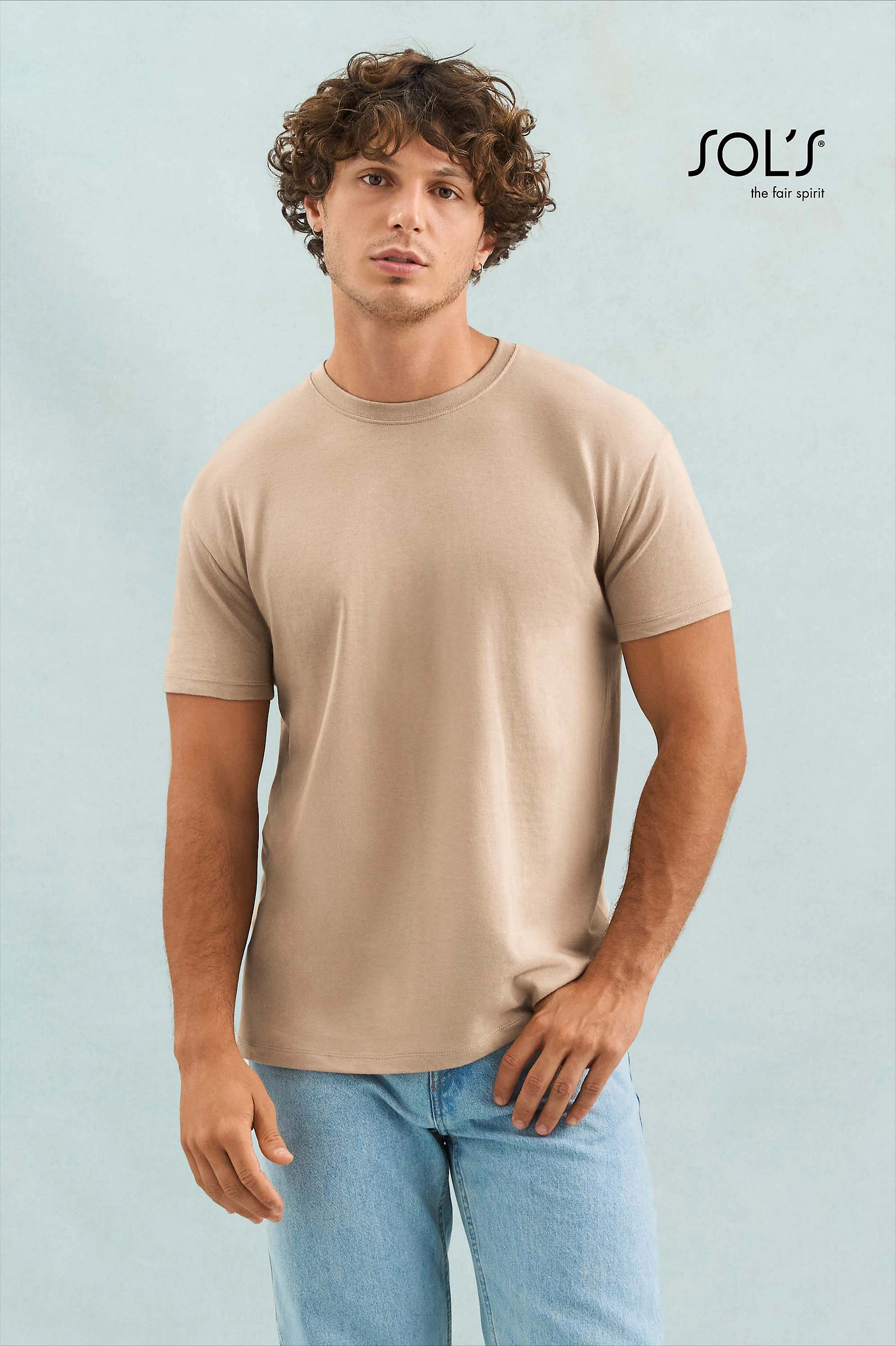 Immagine T-shirt Uomo Regent SOL'S | 100% Cotone | 150gr personalizzata con stampa o ricamo