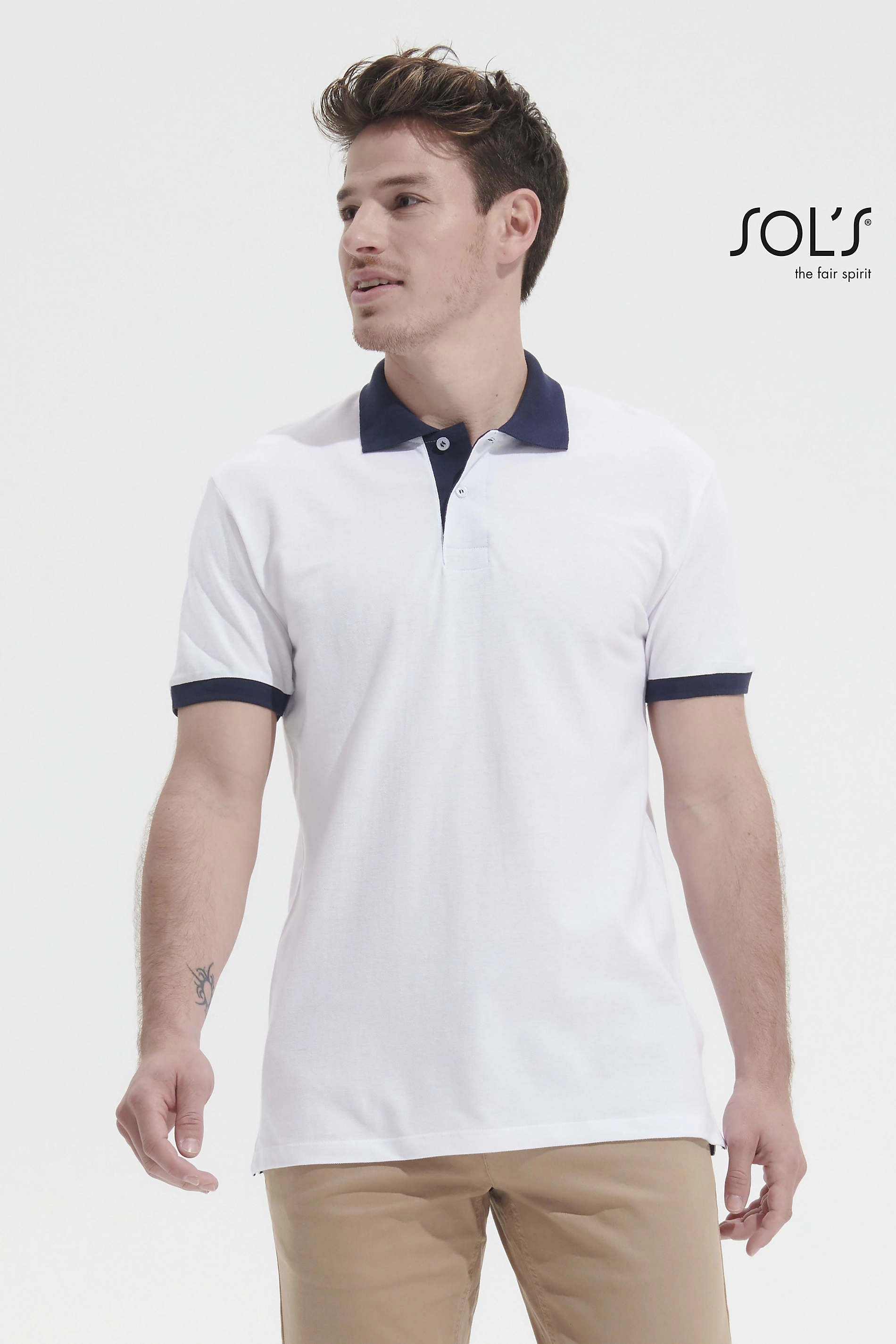 Immagine Polo bicolore Unisex PRINCE