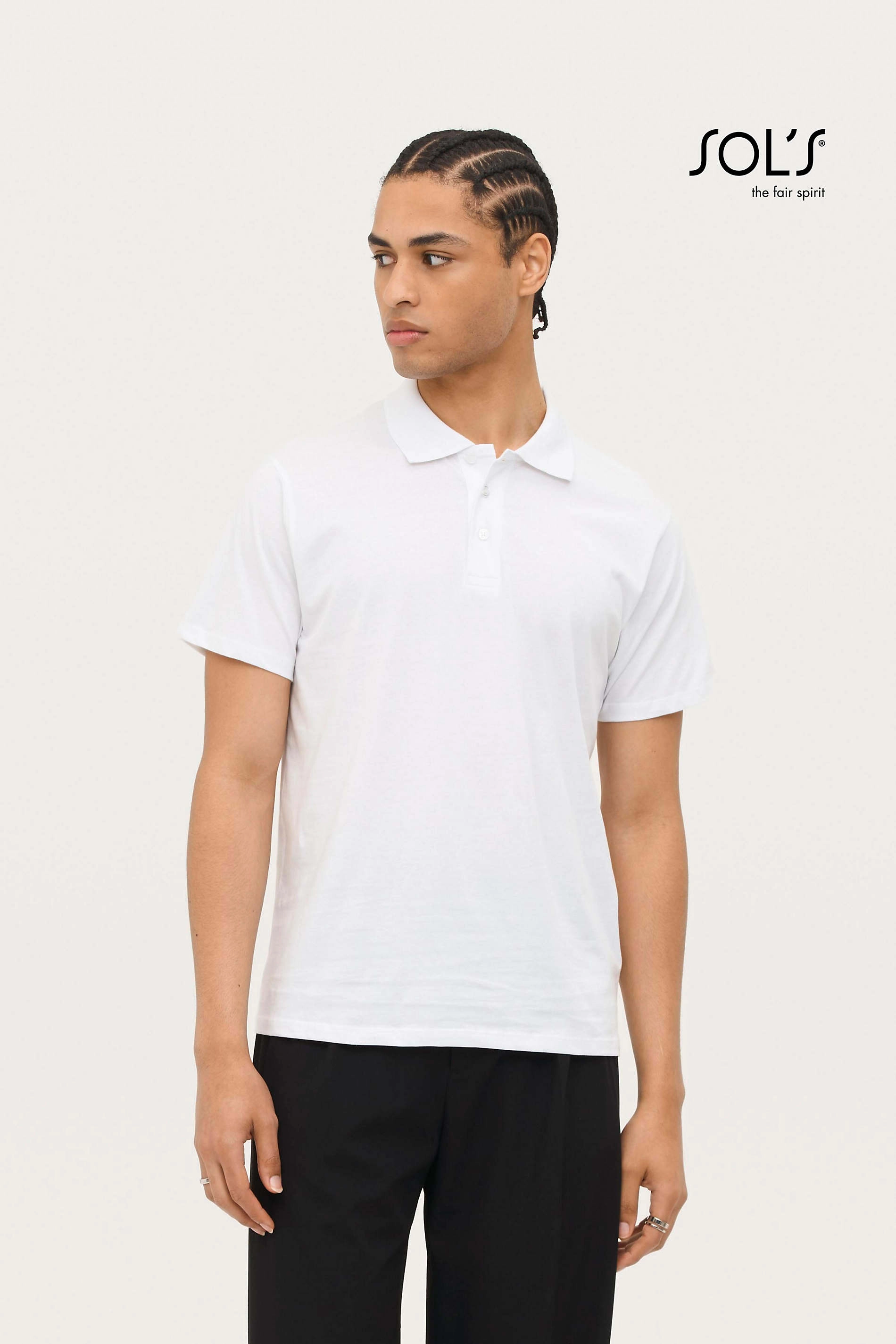 Immagine Polo uomo PRESCOTT Sols | 100% cotone | 170gr personalizzata con stampa o ricamo