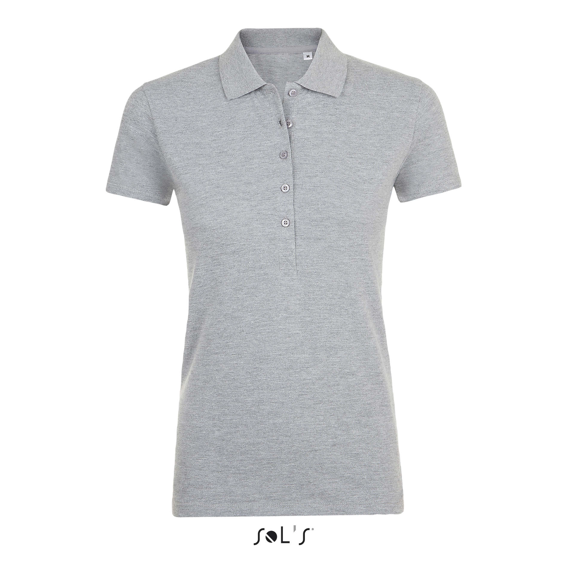 Immagine polo donna PHOENIX | 95% cot+5% ela | 220 gr personalizzata con stampa o ricamo