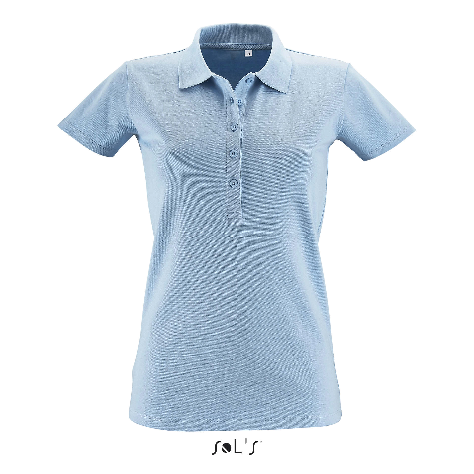 Immagine polo donna PHOENIX | 95% cot+5% ela | 220 gr personalizzata con stampa o ricamo
