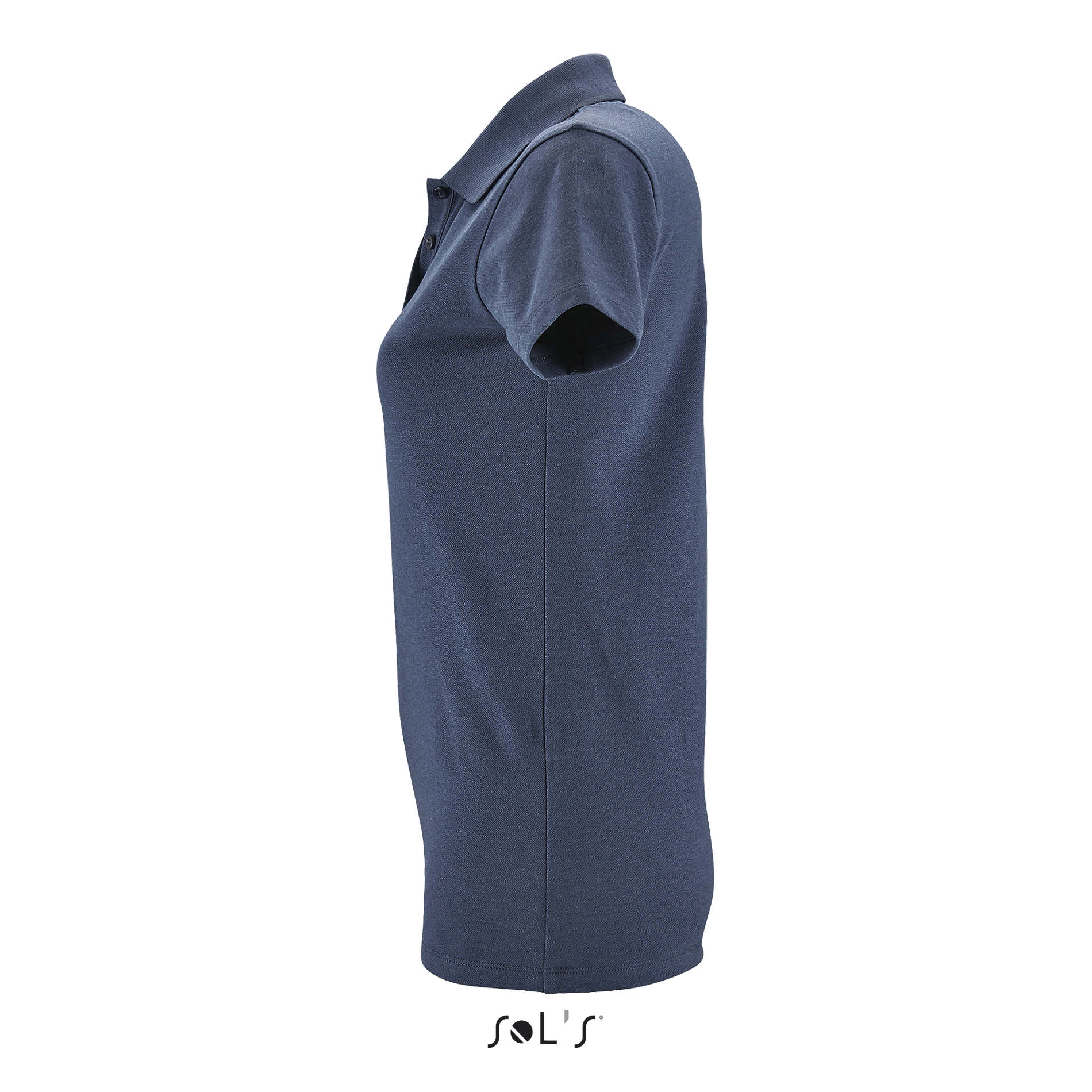 Immagine polo donna PHOENIX | 95% cot+5% ela | 220 gr personalizzata con stampa o ricamo