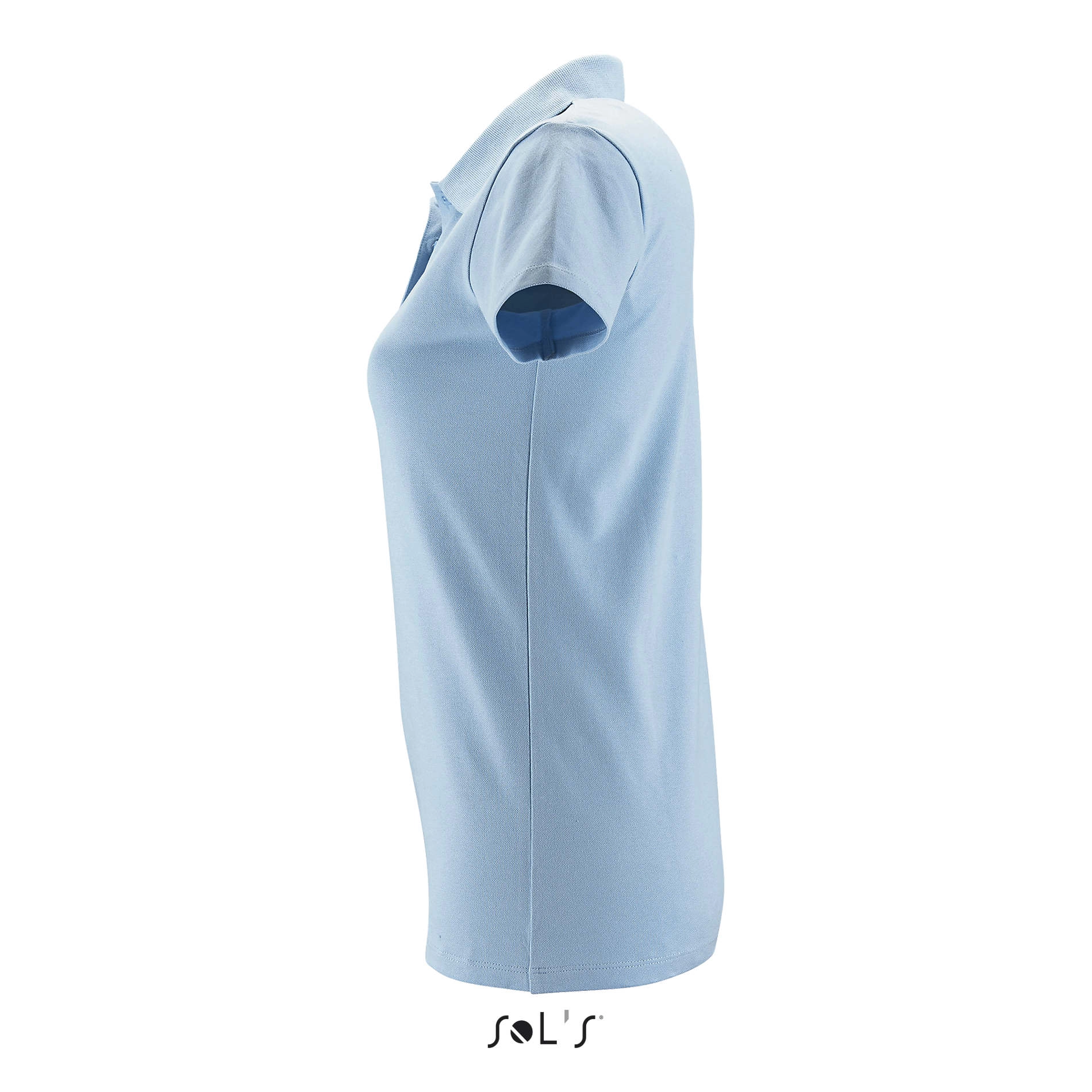 Immagine polo donna PHOENIX | 95% cot+5% ela | 220 gr personalizzata con stampa o ricamo