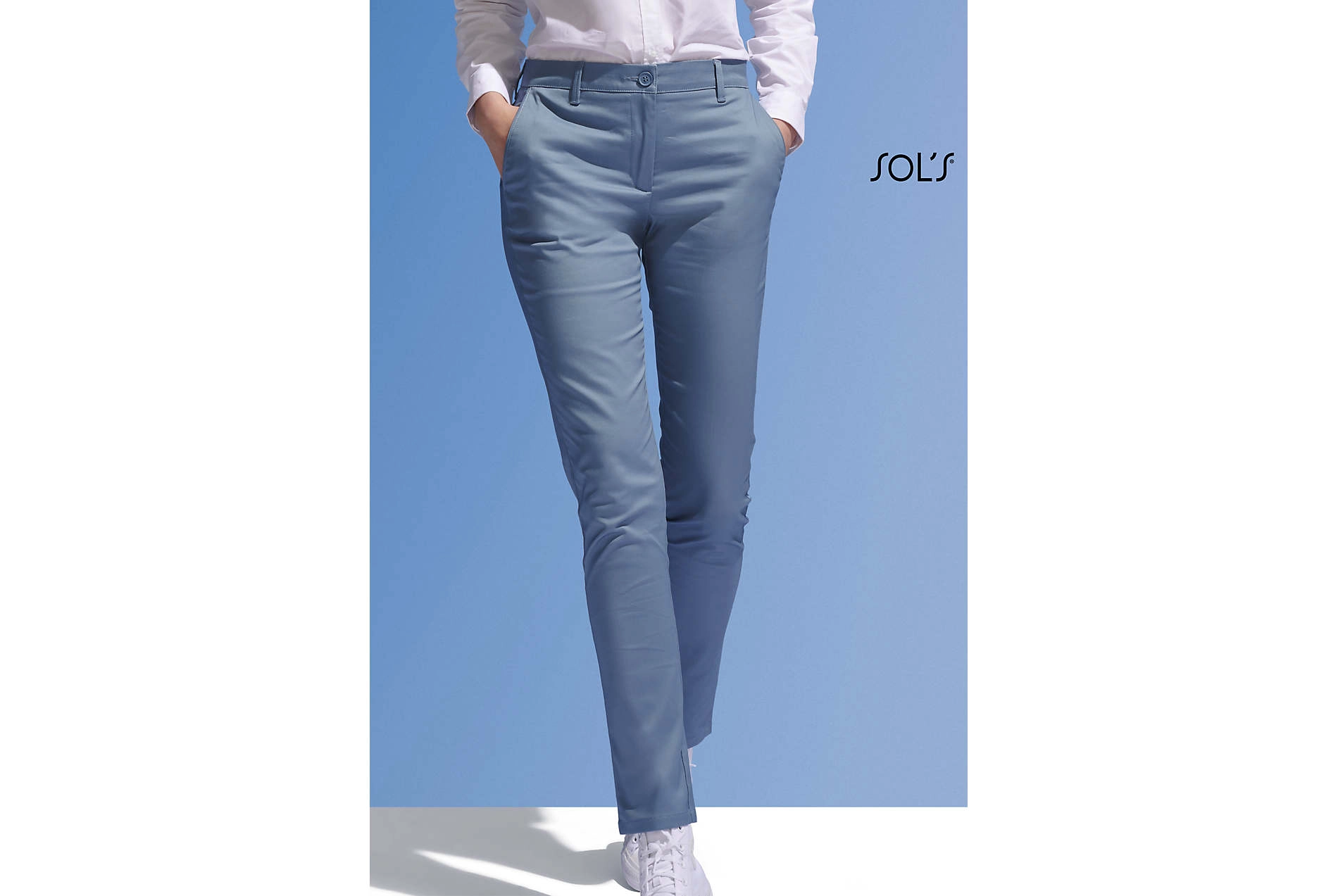 Immagine Pantalone donna satinato JARED