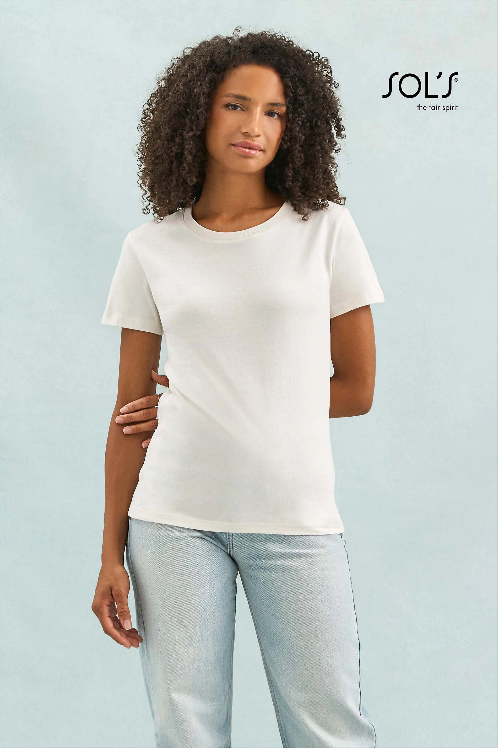 Immagine t-shirt donna IMPERIAL | 100% cotone | 190gr personalizzata con stampa o ricamo