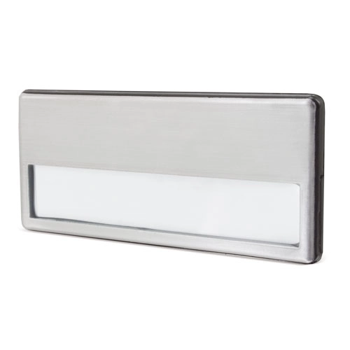 Immagine PORTABADGE CON SPILLA ALLUMINIO 