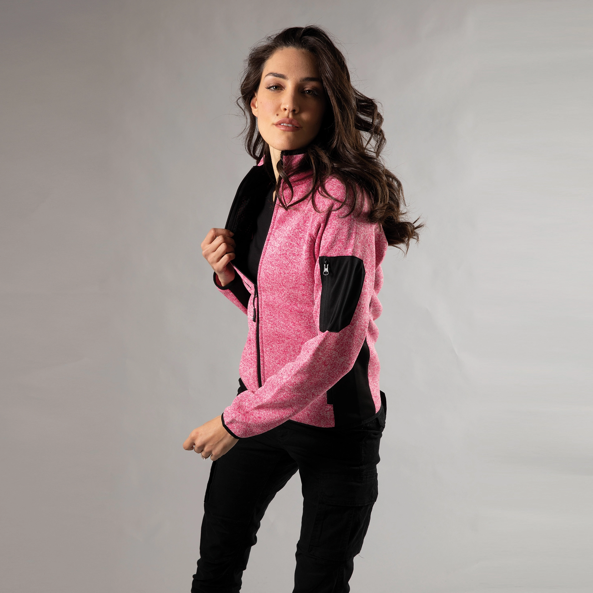 Immagine Knitted fleece Monviso Lady