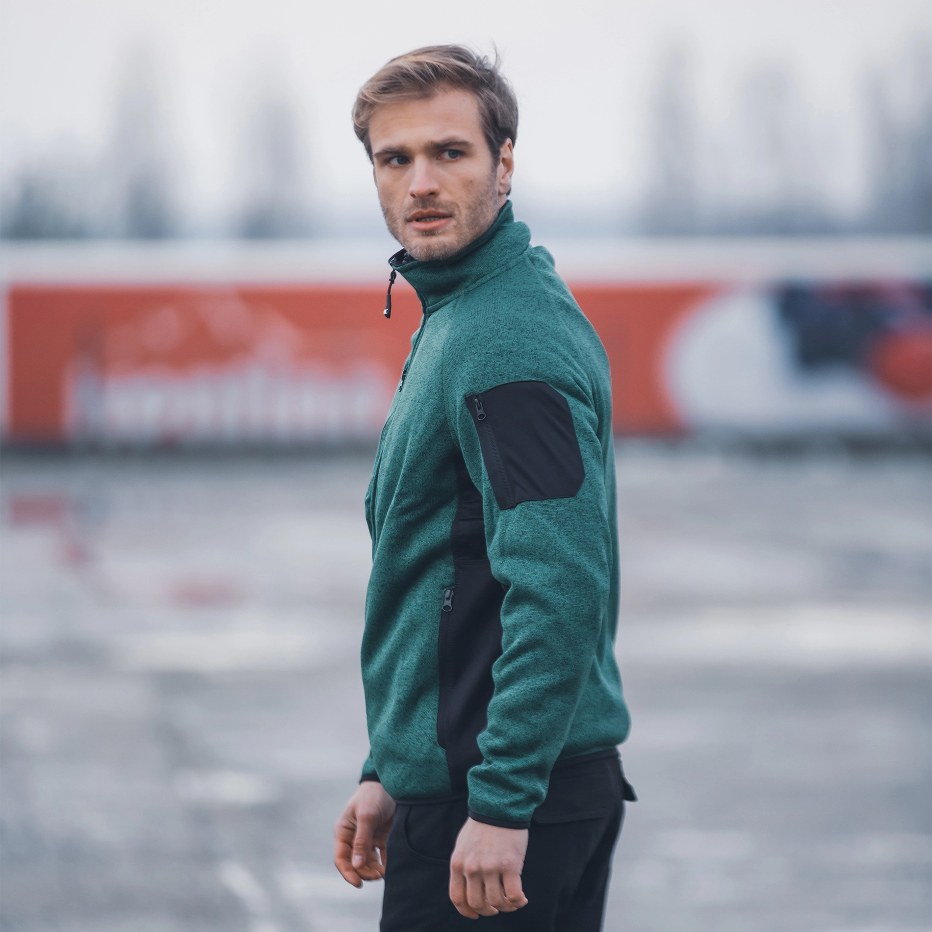 Immagine Knitted fleece Monviso Man