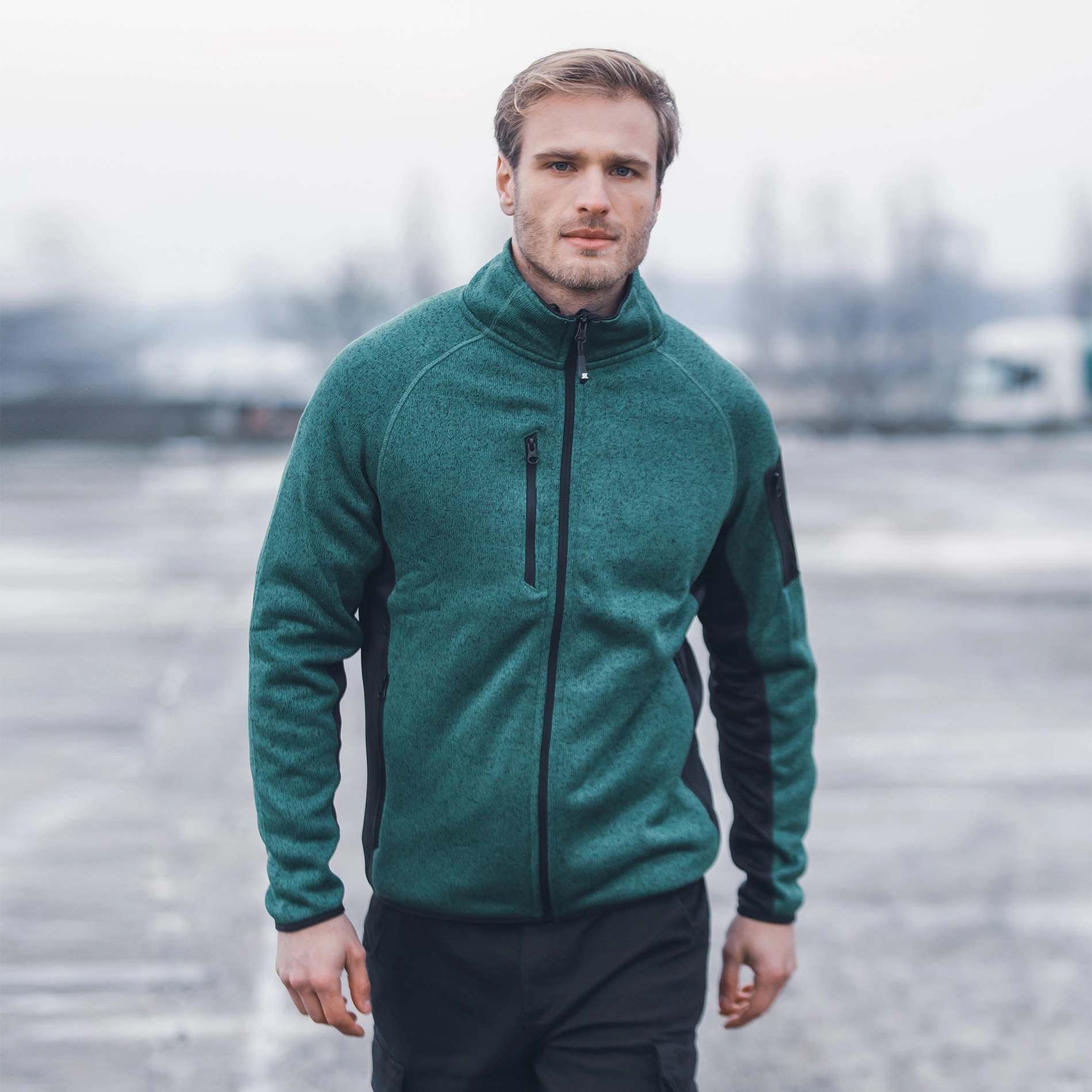 Immagine Knitted fleece Monviso Man