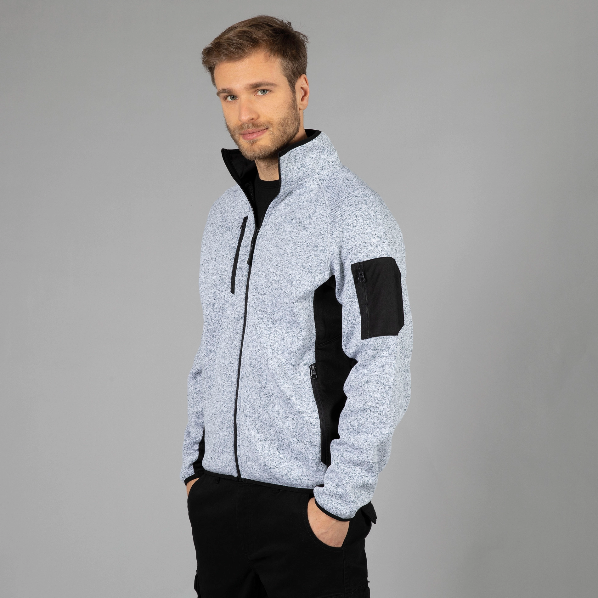 Immagine Knitted fleece Monviso Man