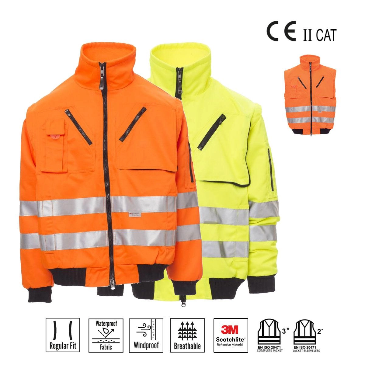 Immagine STREET GIUBBINO ALTA VISIBILITA' PAYPER