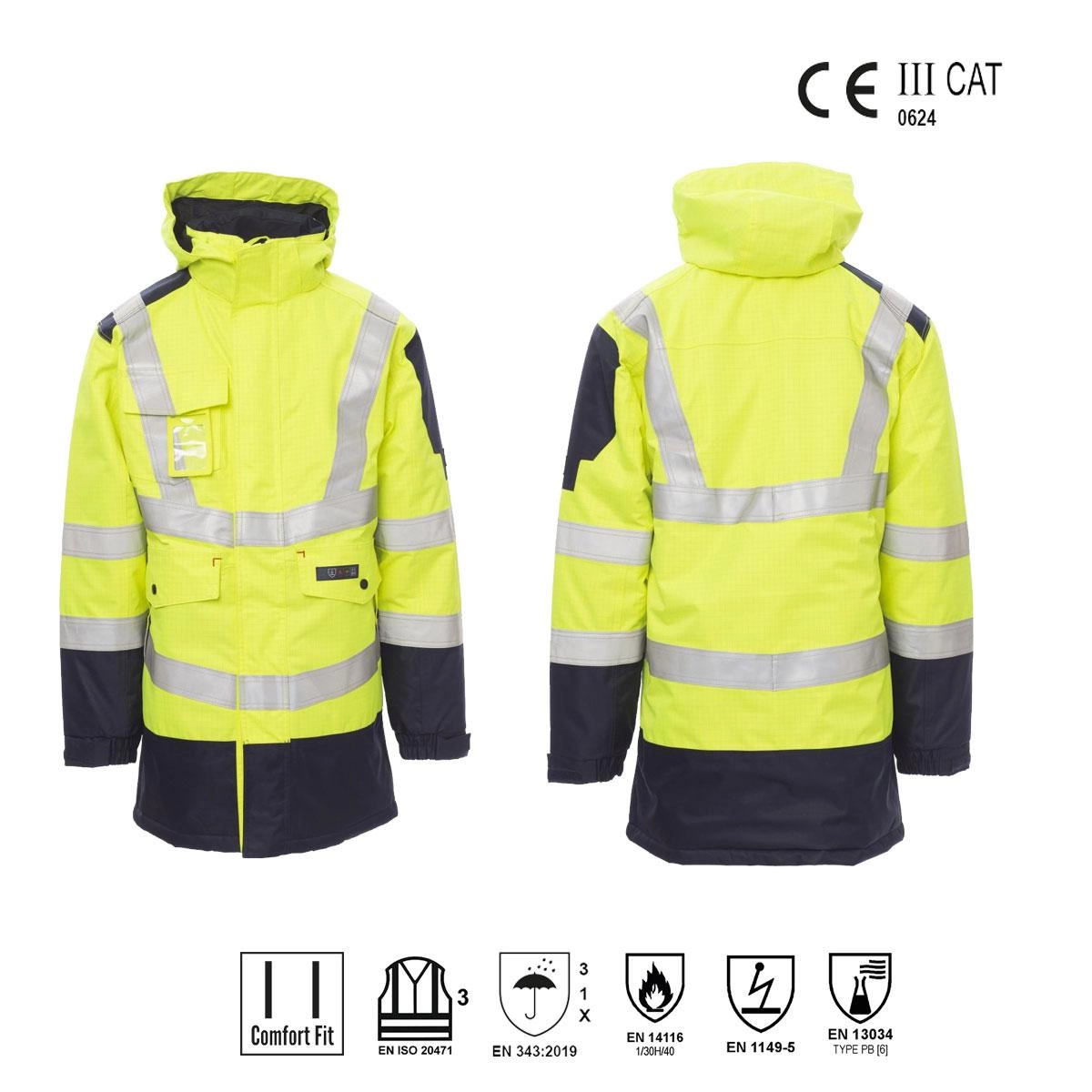 Immagine SHIELD GIUBBINO PARKA BICOLORE ALTA VISIBILITA' PAYPER