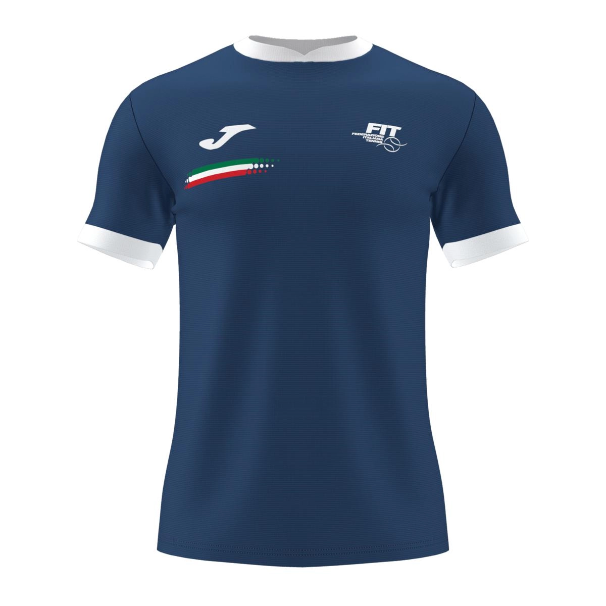 Immagine T-SHIRT TENNIS FED. ITALIA JOMA