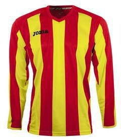 Immagine Maglia manica lunga a strisce PISA 12 JOMA