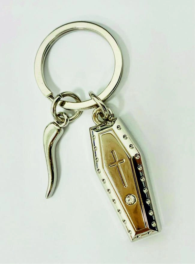 Immagine PORTACHIAVI BARA CON BRILLANTINO