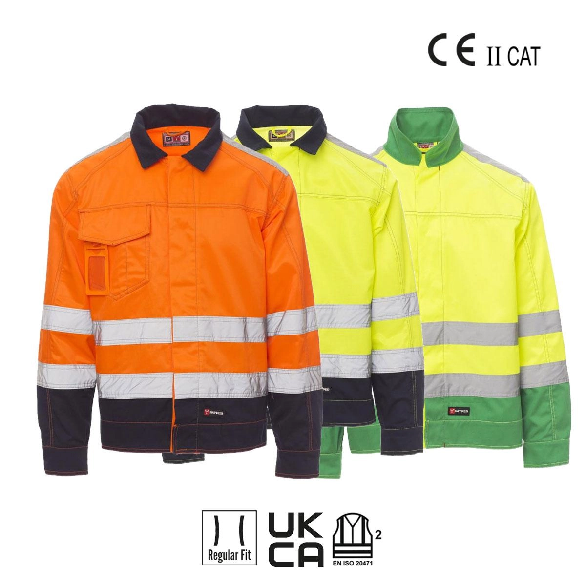 Immagine SAFE HI-VI GIUBBINO MULTISTAGIONE ALTA VISIBILITA' PAYPER