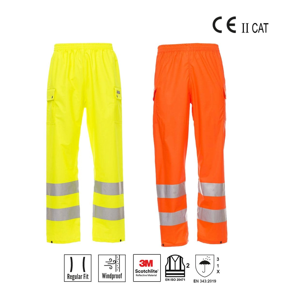 Immagine RIVER-PANTS Pantalone antipioggia alta visibilità PAYPER