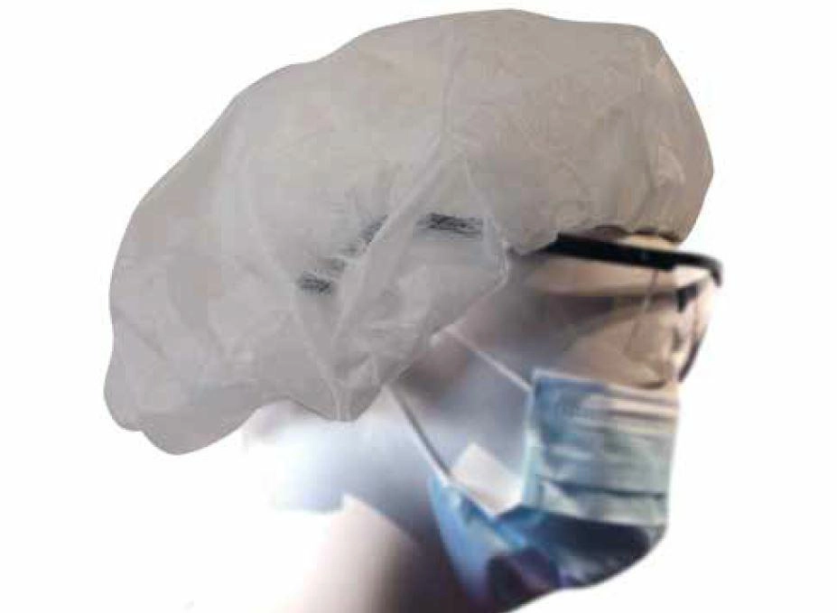 Immagine CUFFIA PER LA TESTA MONOUSO IN TNT